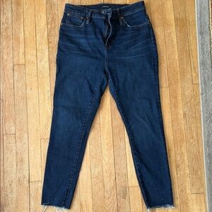 J. Crew Women's Deep Indigo Skinny Jeans